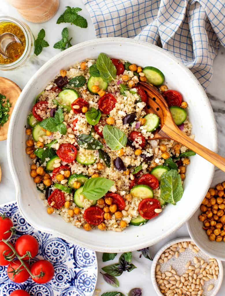 Mediterranean Quinoa Salad