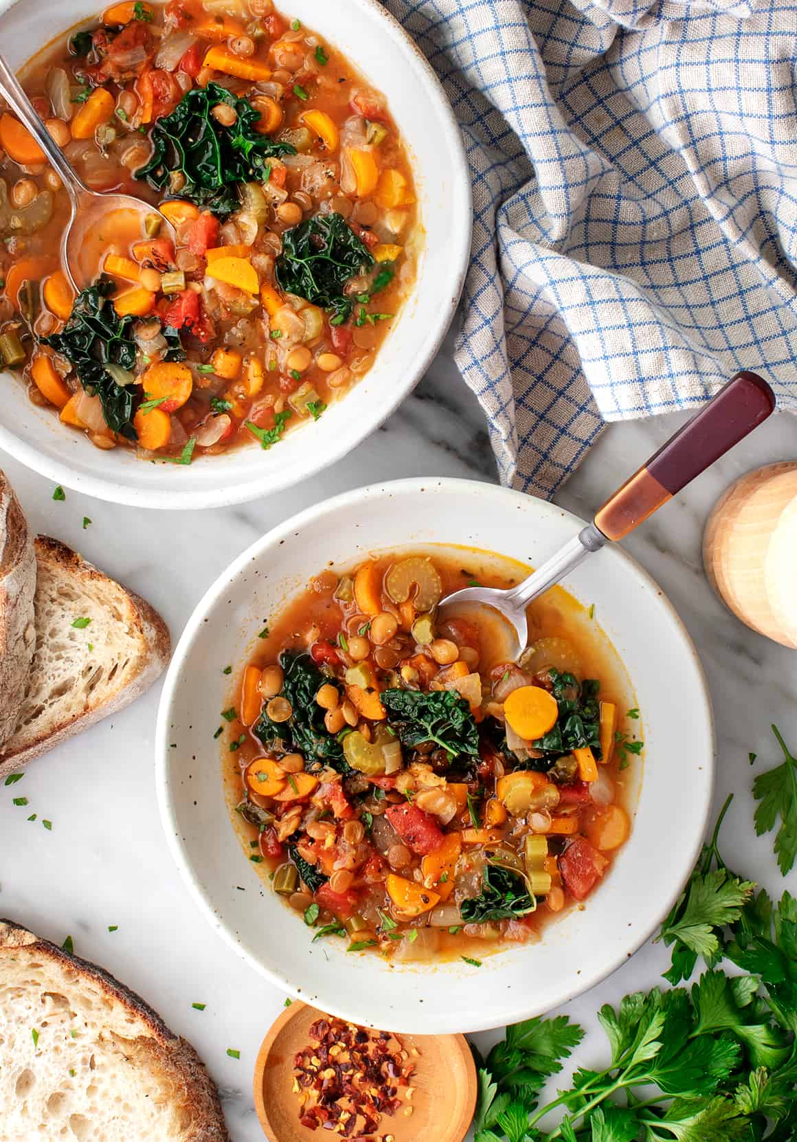 Instant Pot Lentil Soup