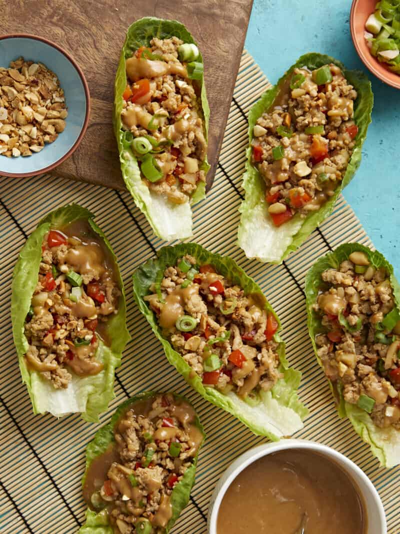 CHICKEN LETTUCE WRAPS