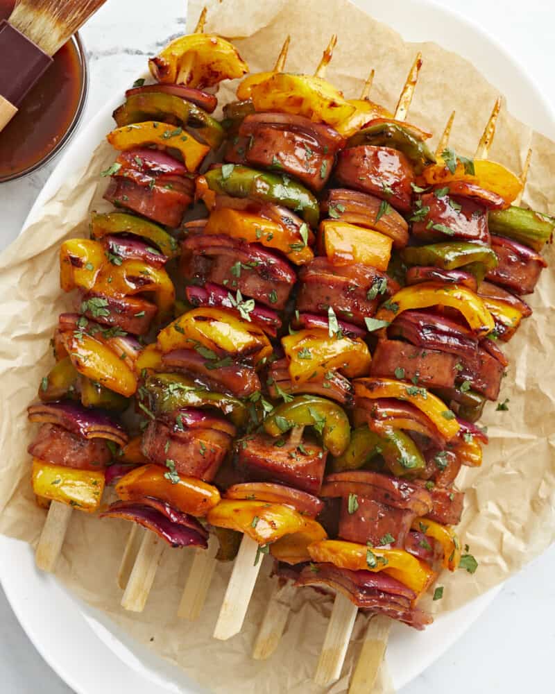 SAUSAGE KEBABS