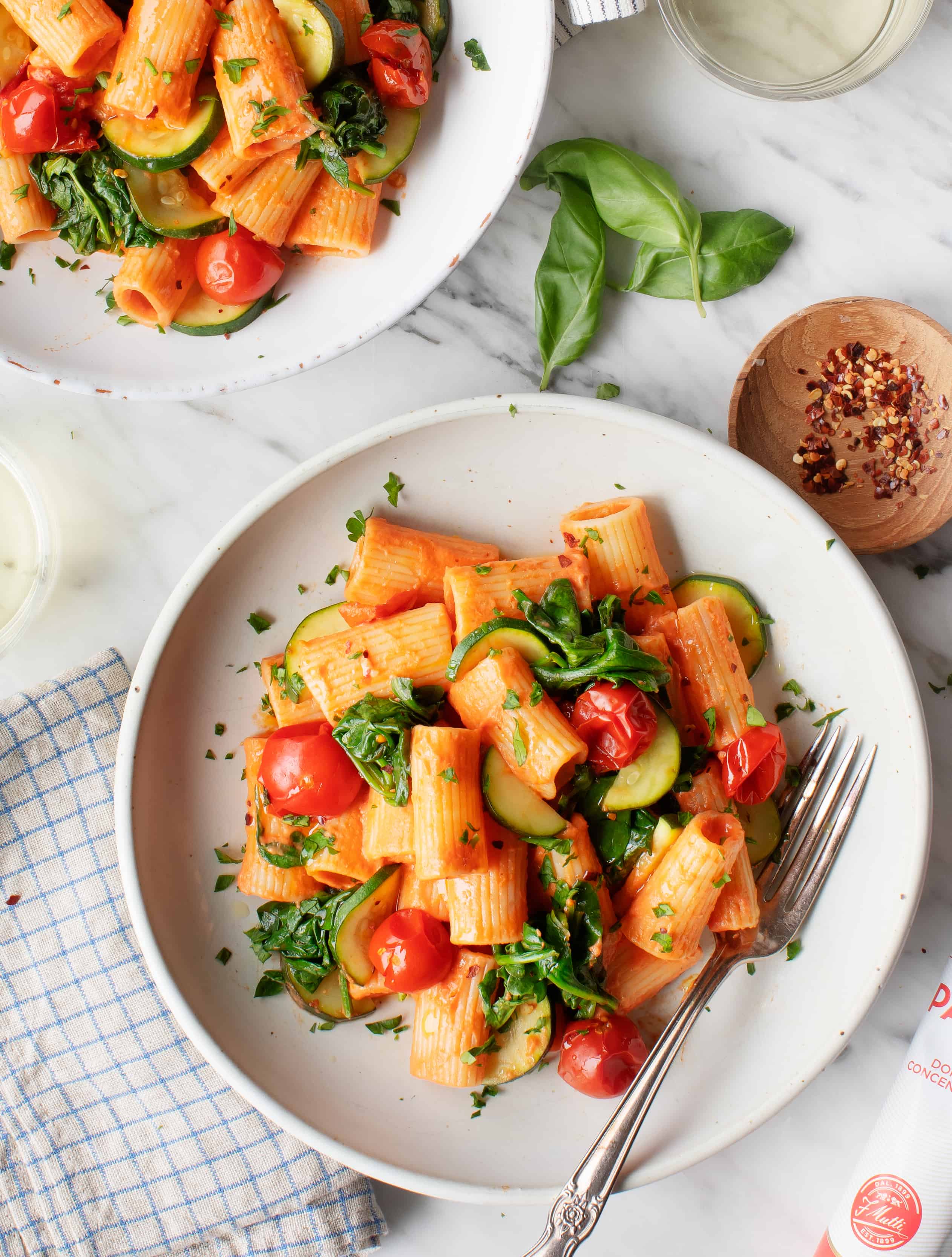 Creamy Pasta Pomodoro