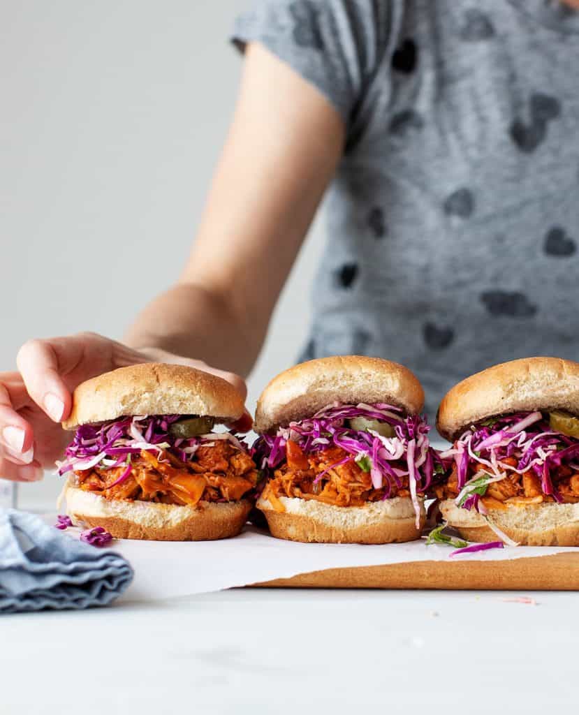 BBQ Jackfruit Sandwich